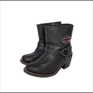 Harley-Davidson® Wolverine Women's Morgan Black Leather Boots